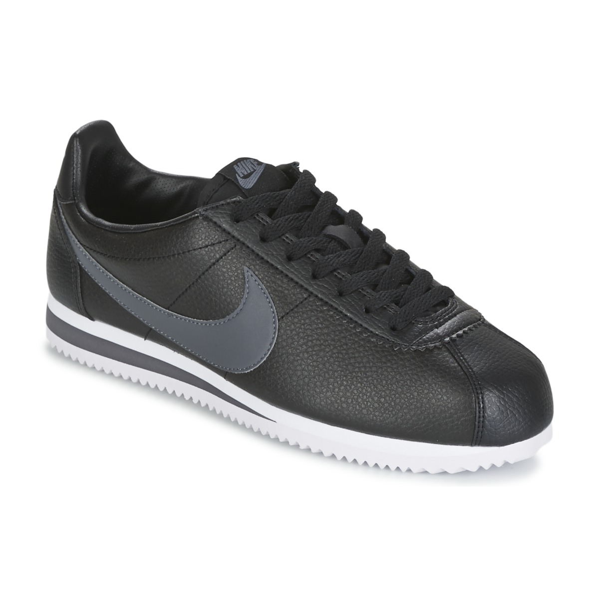 nike homme chaussure, Chaussures Homme Baskets basses Nike CLASSIC CORTEZ LEATHER Noir / Gris